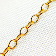 14k Gold-Filled Smooth Cable Chains